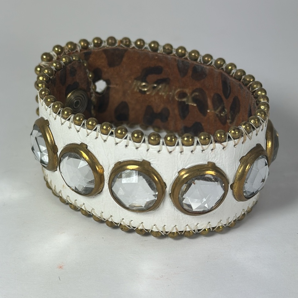 Betsy Johnson Leather Bracelet